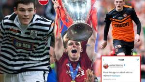Te contamos la historia de Andrew Robertson, el jugador del Liverpool que fue rechazado por el Celtic, buscaba trabajo en redes sociales y al final terminó consagrándose como campeón de Europa.