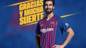 Tras finalizar su cesión con el Everton, el Barcelona confirmó la venta de Andre Gomés.