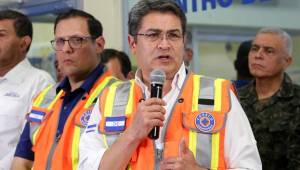 El Presidente de la República, Juan Orlando Hernández, hizo un llamado a la población que acatara las medidas porque el coronavirus puede llevarnos a la muerte.