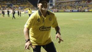 Maradona tomó las riendas del Dorados de Sinalo y los llevó a la final, aunque la perdieron.