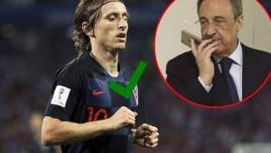 Florentino Pérez explicó la cifra que deberá pagar los equipos interesados en Modric.