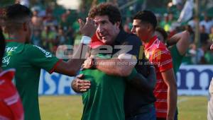 Héctor Vargas le dio la copa 9 al Marathón ante Motagua.