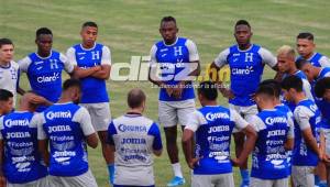 La Selección de Honduras realizó su último entrenamiento previo al choque ante Puerto Rico en el Nacional. FOTOS: Ronal Aceituno
