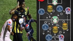 Este domingo se completó la Fecha 3 del torneo Apertura 2020 en Honduras. Estos fueron los 11 jugadores que más brillaron.