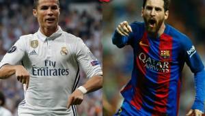 Cristiano Ronaldo y Messi son las principales figuras en sus respectivos clubes.