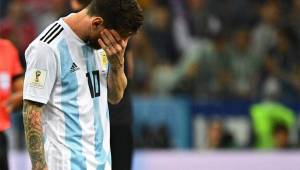 Messi no pasa por un buen momento con la selecció argentina en el Mundial de Rusia.