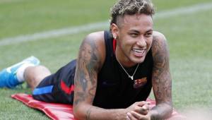 Neymar aclaró que se siente feliz en el Barcelona.