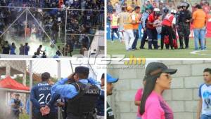 Te presentamos las mejores imágenes que dejó el clásico Motagua-Olimpia en el estadio Carlos Miranda de Comayagua, donde los blancos ganaron por 2-1. FOTOS: David Romero y Ronal Aceituno.