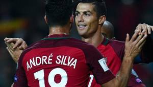 André Silva es el nuevo compañero en ataque de Cristiano Ronaldo en Portugal.