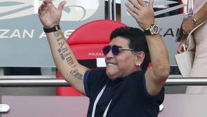 El astro argentino Diego Maradona presente en los estadios del Mundial de Rusia ha criticado el mal arbitraje de la FIFA.