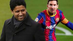 Nasser Al-Khelaifi dijo que habló con Laporta porque todos los clubes tenía derecho a negociar por el fichaje de Messi.