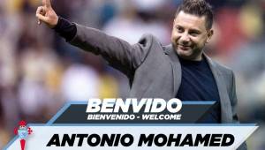 Celta de Vigo oficializó el fichaje del técnico argentino Antonio 'Turco' Mohamed.