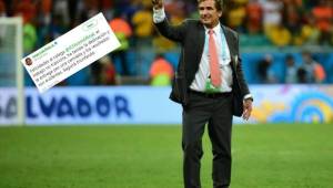 Pinto felicitó a Juan Carlos Osorio por triunfo ante Alemania