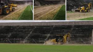 Se puso en marcha la segunda etapa de remodelación del estadio de La Paz. El mismo contará con una pista de atletismo.