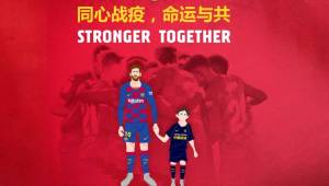 Barcelona mandará un mensaje de apoyo al pueblo de China, que atraviesa un momento feo con el coronavirus.