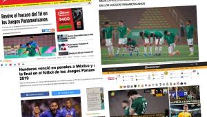 Así cataloga la prensa internacional la eliminación de la selección de México en su lucha por la medalla de plata y oro.