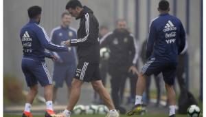 El técnico Lionel Scaloni está tratando de unir más al grupo de jugadores argentinos para la Copa América.