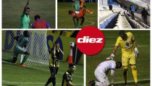 Este miércoles se disputaron cuatro partidos de la jornada 11 del torneo Apertura en Honduras. Estas son las postales que captó el lente de DIEZ.