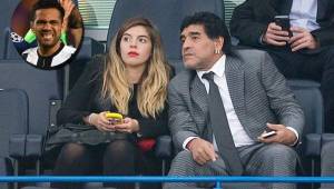 Dalma defendió a capa y espada a su padre, Diego Maradona .