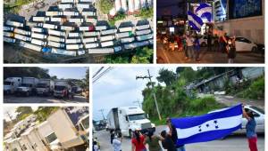 El Salvador se solidarizó con los afectados por el ciclón Eta en Honduras y envió 54 camiones con 30 toneladas de alimentos.