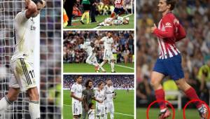 Estas son las imágenes curiosas que dejó el derbi Real Madrid-Atlético en el Bernabéu.