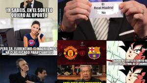 Hoy se llevó a cabo el sorteo de los cuartos de final de la Champions League y los memes no faltaron. El Madrid no se clasificó y no los perdonan.