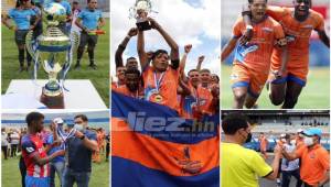 El Torneo Invitacional Sub-18 de la FENAFUTH finalizó este sábado con la gran final entre Olimpia y UPNFM, donde los Lobos vencieron a los leones en un duelo disputado en el Estadio Nacional de Tegucigalpa a horas de la mañana. Estas son las mejores imágenes del duelo donde se coronaron los universitarios.