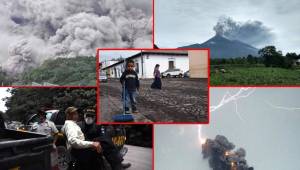Volcán de Fuego entra en erupción en Guatemala, ya deja personas fallecidad. Aquí las mejores imágenes