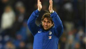 En su primera temporada con el Chelsea, Conte ganó la Premier League.