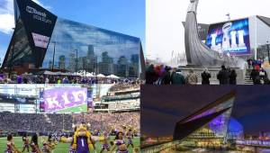 El estadio US Bank es el recinto donde juegan de local los Minnesota Vikings de la NFL.