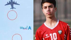 Zaki Anwari era una de las perlas del fútbol afgano y falleció tras caer al vacío desde un avión militar estadounidense.