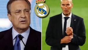 Florentino Pérez desea seguir contando con Zidane en el Real Madrid, pero el futuro del francés no está asegurado.
