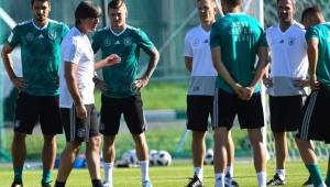 El plantel de Alemania se está tomando con sumo cuidado el juego ante México. Foto: AFP.