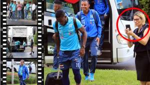 La Selección de Honduras ya se encuentra en Houston para disputar su segundo partido de Copa Oro. Te mostramos las imágenes que dejó su llegada al hotel.