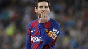 Messi solo tiene un año de contrato con el Barcelona y su continuidad no está garantizada en estos momentos.