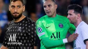 Keylor Navas se mantiene como el portero titular del PSG mientras que Donnarumma sigue esperando oportundiad en el banquillo.