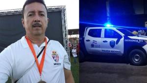 El doctor luciendo la medalla de campeón del torneo Clausura con Real Sociedad. Foto: Las Noticias de Colón.