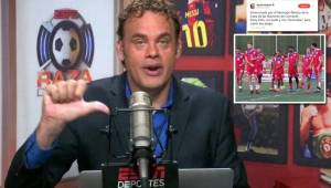 David Faitelson dejó un irónico tuit sobre el juego de México ante Bermudas en la Liga de Naciones de Concacaf.