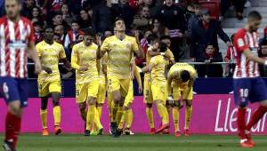 'Portu' celebrando su tanto ante el Atlético de Madrid.