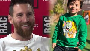 Messi contó que Mateo se les está yendo de las manos debido a sus travesuras.