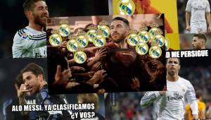 Mientras a Cristiano y Benzema le llueven las críticas con los divertidos memes, Sergio Ramos se convierte en rey.