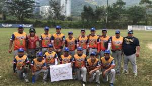 El equipo de Centauros de San Pedro Sula conquistó la Liga Roberto Valenzuela en la categoría infantil.