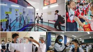 China ha hecho retornar a más de 100 millones de estudiantes en escuelas, colegios y universidades con estrictas medidas de bioseguridad tras el terror causado por el coronavirus que ha cobrado la vida de cerca de 300 mil personas en el mundo.