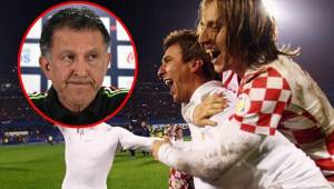 Osorio se mostró disgustado porque no enfrentará a las figuras de Croacia en amistoso.