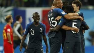 Bélgica no pudo frenar a los franceses, quienes se apuntan en otra final. FOTOS AFP