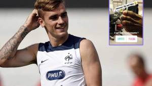 La broma que hixo Antoine Griezmann a sus compañeros de selección Samuel Umtiti y Paul Pogba.