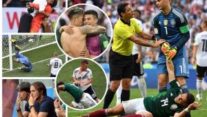 México sorprendió al vencer 1-0 Alemania, la actual campeona del mundo, en el debut en Rusia 2018. Estas son las imágenes curiosas del juego y lo que se vino después. Hubo abrazos y lágrimas de alegría. Foto AFP y EFE