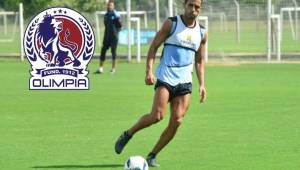 Pier durante uno de sus últimos entrenamientos con el Belgrano de la Primera División de Argentina.