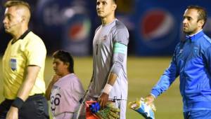 Navas sufrió la derrota de Costa Rica ante Guatamela en partido de preparación.