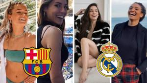 Ellas son las novias y esposas de los futbolistas del Real Madrid y Barcelona. Estas damas calientan el Clásico con su belleza.